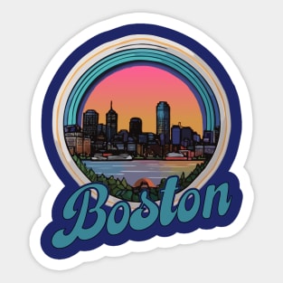 Boston - Skyline Sticker